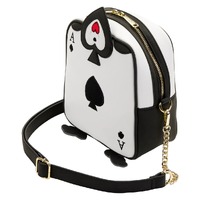 Loungefly Disney Alice in Wonderland - Ace of Spades Crossbody Bag