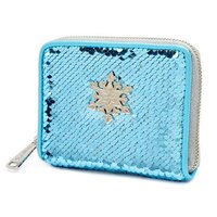 Loungefly Disney Frozen - Elsa Reversible Sequin Zip Around Wallet