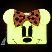 Loungefly Disney Minnie Mouse - Ghost Minnie Glow in the Dark Zip Around Wallet