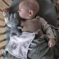 Miffy Knit - Miffy Cuddle Blanket Green