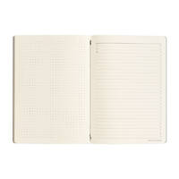 Migoals Get Sh*t Done Grid Notebook A5 - Minimal Black & Black Foil