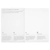 Migoals Get Sh*t Done Notebook A4 - Manifesto Khaki & Black Foil