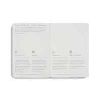 Migoals Get Sh*t Done Notebook A6 - Minimal Yellow & Black Foil