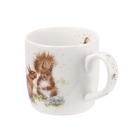 Wrendale Designs By Royal Worcester Mug - Between Friends Squirrels