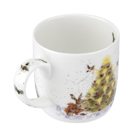Wrendale Designs By Royal Worcester Christmas Mug - Oh Christmas Tree