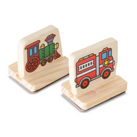 Melissa & Doug Wooden Stamp Set - My First Wooden Stamp Set Vehicles