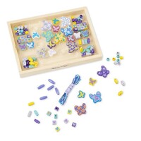 Melissa & Doug Created by Me! - Wooden Butterfly Friends Bead Kit