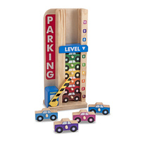 Melissa & Doug Classic Toy - Stack & Count Parking Garage
