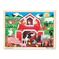 Melissa & Doug Jigsaw Puzzles - Barnyard 24pc