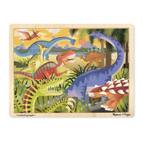 Melissa & Doug Jigsaw Puzzles - Dinosaurs 24pc