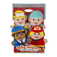 Melissa & Doug Hand Puppets - Jolly Helpers