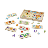 Melissa & Doug Classic Toy - ABC Picture Boards