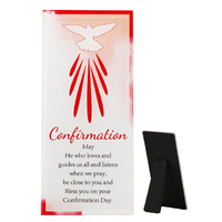 Glass Plaque - Confirmation