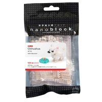 Nanoblock Animals - Chihuahua With Bowl