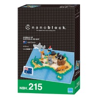 Nanoblock World - Animals Of Australaia Map