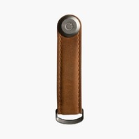 Orbitkey 2.0 Crazy Horse Leather - Chestnut Brown