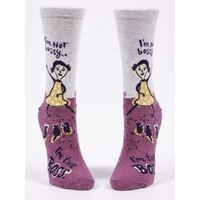 Blue Q Womens Crew Socks - I'm Not Bossy