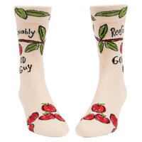 Blue Q Mens Crew Socks - Reasonably Good Guy