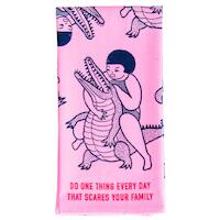 Blue Q Tea Towel - Scares Your Family