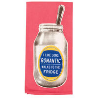 Blue Q Tea Towel - Romantic Walks