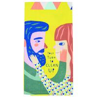 Blue Q Tea Towel - Your Turn to Clean Up