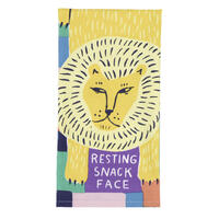 Blue Q Tea Towel - Resting Snack Face