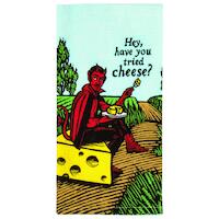 Blue Q Tea Towel - Have You Tried Cheese