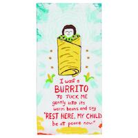 Blue Q Tea Towel - I Want A Burrito