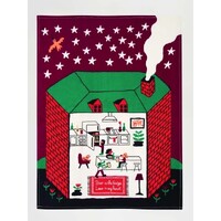 Blue Q Tea Towel - Beer In The Fridge