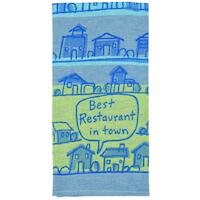 Blue Q Tea Towel - Best Restaurant in Town