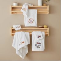 Pilbeam Jiggle & Giggle - Woodlands Bath Towel & Face Washer Set