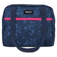 Packit Freezable Hampton Lunch Bag - Heather Leopard Navy