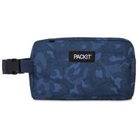 Packit Freezable Snack Box - Heather Leopard Navy