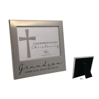 Christening Photo Frame - Grandson