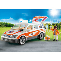 Playmobil City Life - Emergency Car with Siren