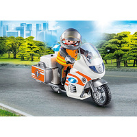 Playmobil City Life - Emergency Motorbike