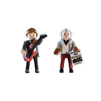 Playmobil Back to the Future - Marty McFly and Dr. Emmett Brown