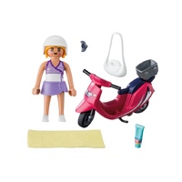 Playmobil City Life - Beachgoer with Scooter