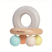 PlanToys Baby Toys - Bell Rattle - Pastel