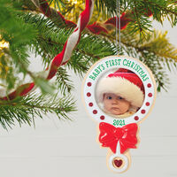 2021 Hallmark Keepsake Ornament - 2021 Baby's First Christmas Photo Frame