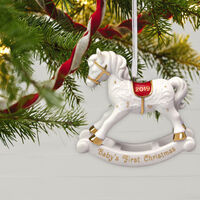2019 Hallmark Keepsake Ornament - Baby's First Christmas Rocking Horse