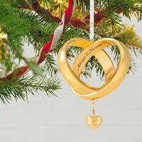 2021 Hallmark Keepsake Ornament - Always & Forever Anniversary Intertwined Wedding Bands