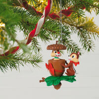 2021 Hallmark Keepsake Ornament - Disney Chip and Dale in a Nutshell with Motion