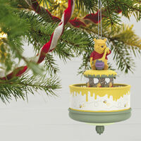 2021 Hallmark Keepsake Ornament - Disney Winnie the Pooh and the Honey Tree 55th Anniversary with Motion