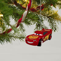 2021 Hallmark Keepsake Ornament - Disney/Pixar Cars 15th Anniversary Lightning McQueen with Sound