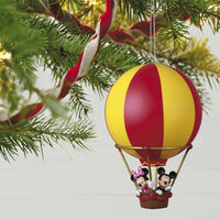 2021 Hallmark Keepsake Ornament - Disney Mickey and Minnie High Flying Friends