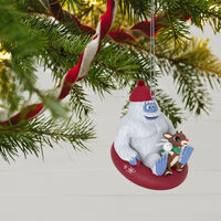 2021 Hallmark Keepsake Ornament - Rudolph the Red-Nosed Reindeer Sledding Friends