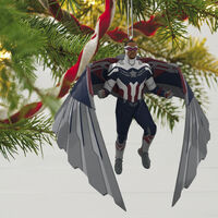 2021 Hallmark Keepsake Ornament - Marvel The Falcon and the Winter Soldier Captain America Sam Wilson