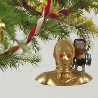 2021 Hallmark Keepsake Ornament - Star Wars: The Rise of Skywalker C-3PO and Babu Frik with Light and Sound