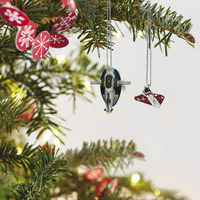 2022 Hallmark Keepsake Ornament - Star Wars: Attack of the Clones Jango Fett and Obi-Wan Kenobi's Starfighter Mini Set of 2